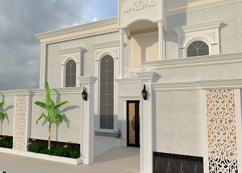 مبنى سكني GRC